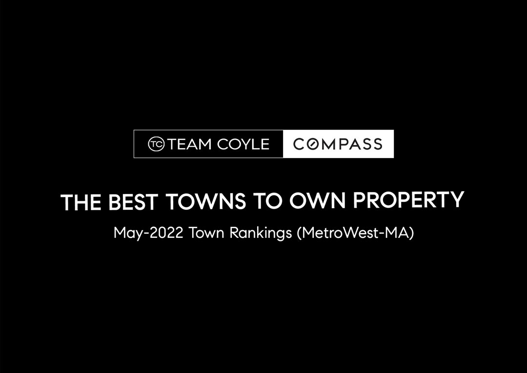 May2022 Town Rankings The Best Towns to Own Property Team Coyle